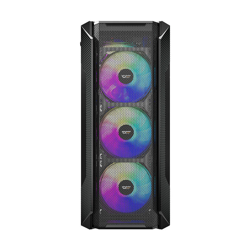 Kutia kompjuterike Darkflash DLM23, Middle Tower ATX mATX ITX, panel xhami i temperuar, e zezë