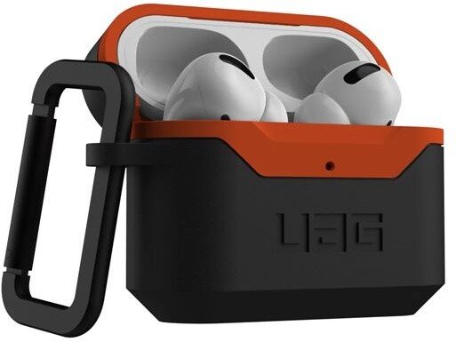 Mbrojtëse UAG për AirPods Pro, e zezë / portokalli