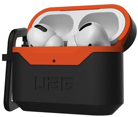 Mbrojtëse UAG për AirPods Pro, e zezë / portokalli