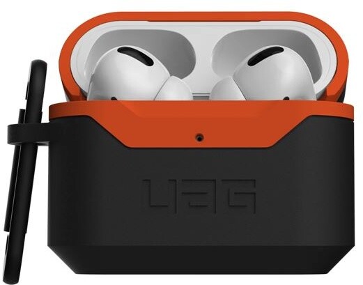 Mbrojtëse UAG për AirPods Pro, e zezë / portokalli