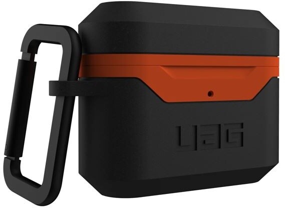 Mbrojtëse UAG për AirPods Pro, e zezë / portokalli