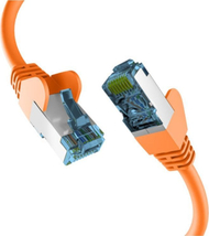 Kabllo rrjeti EFB Elektronik EC020200232, Cat7 S/FTP, 50 m, portokalli