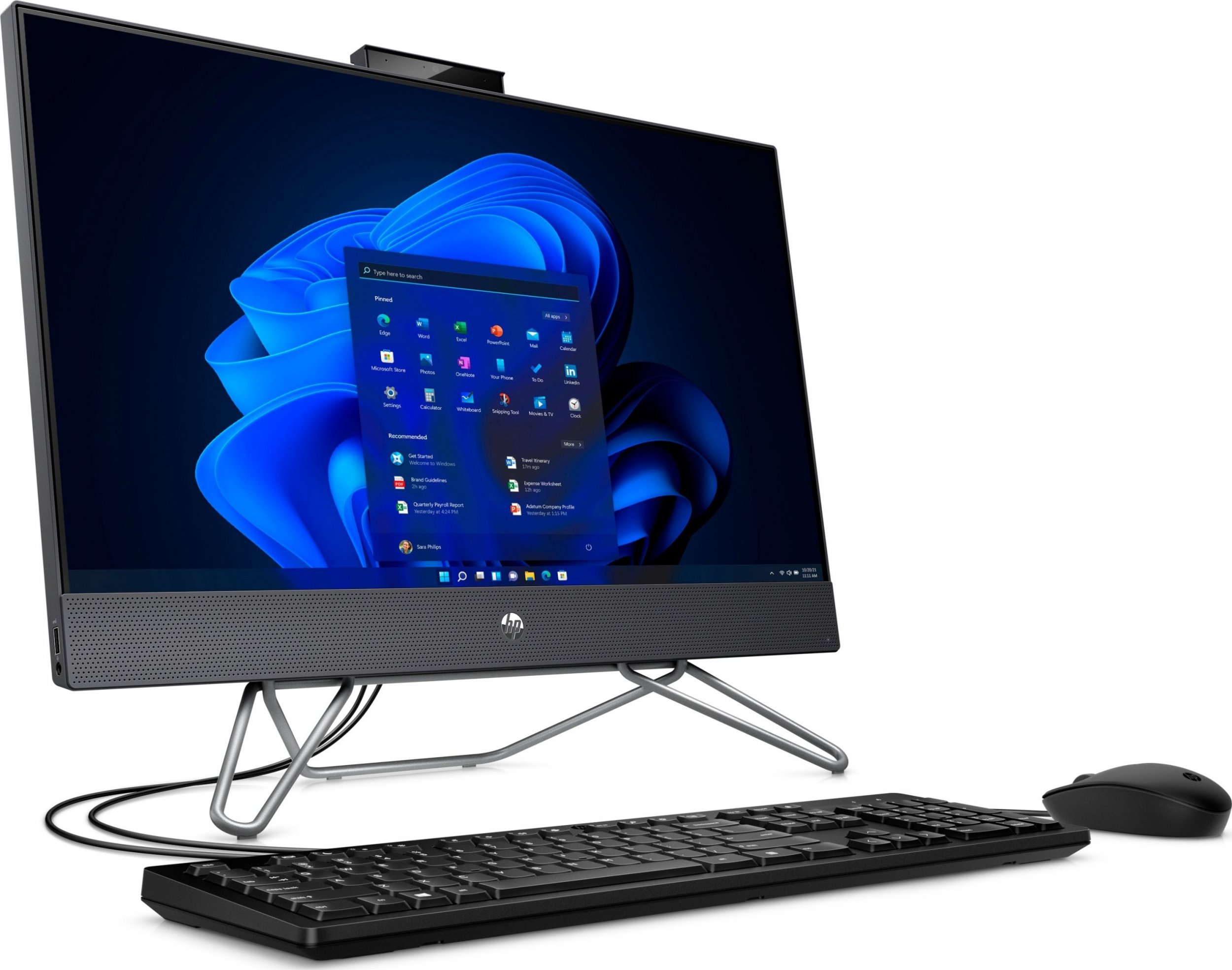 Kompjuter All in One HP ProOne 240 G9, i3 1215U, 16GB RAM, 512GB SSD, 23.8", i zi