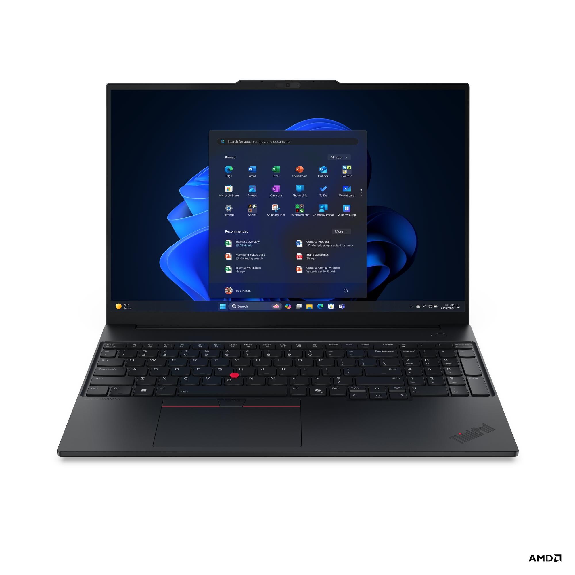 Laptop Lenovo ThinkPad E16 G3, Ryzen 7, 32GB RAM, 1TB SSD