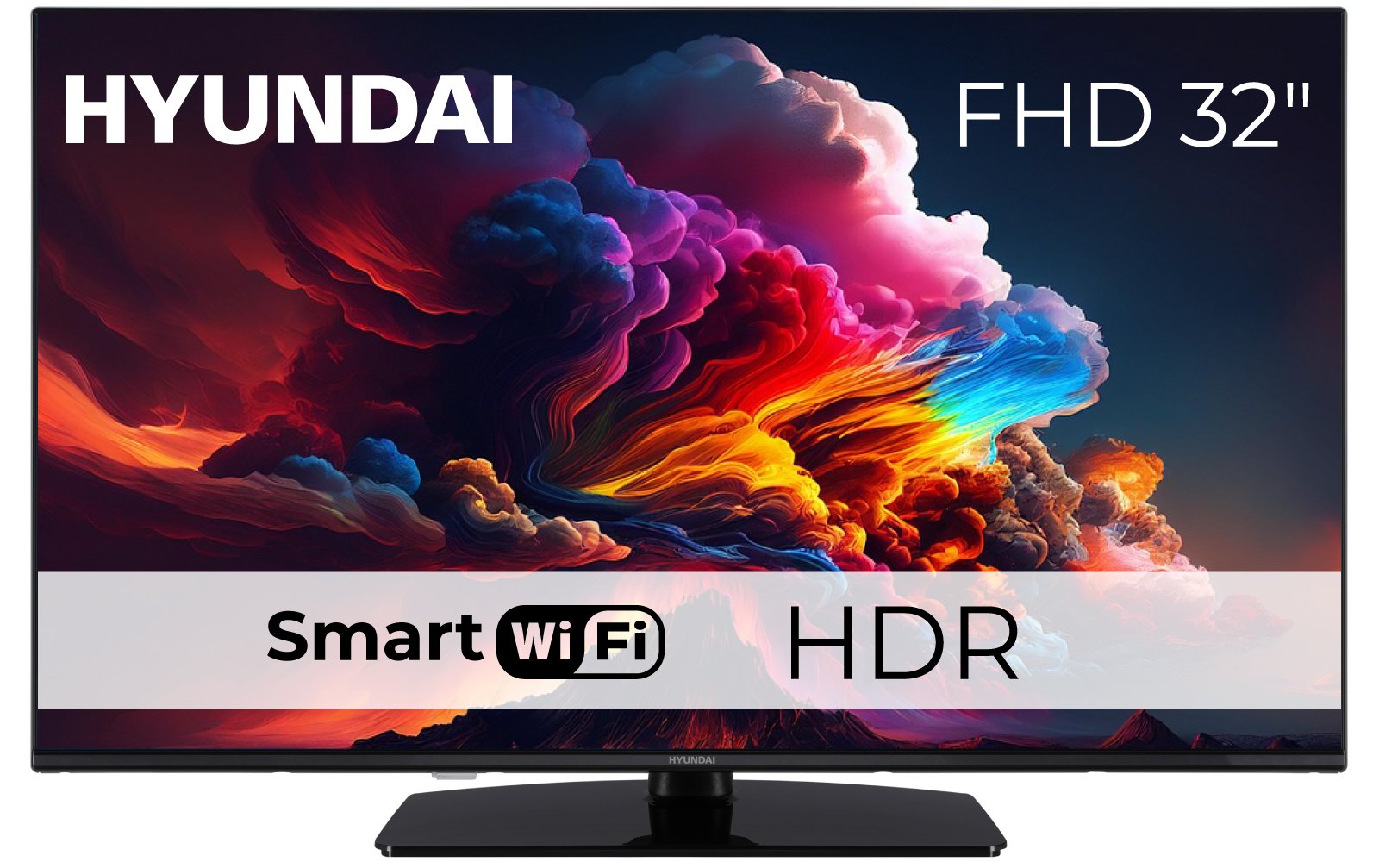 Televizor LED Hyundai FLM 32TS349, 32", Full HD Smart, i zi