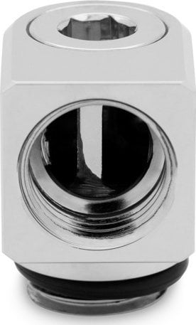 Përshtatës këndor për ftohje me ujë EK Water Blocks EK Quantum Torque Micro 90°, rrotullues, nikel