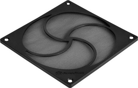 Filtër magnetik ventilatori SilverStone SST-FF125B, 120mm, HiFlow, i zi