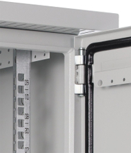 Kabinet RACK i jashtëm Rack Systems Mantar Mirsan Pulsar, i mbyllur, antivandal, i bardhë