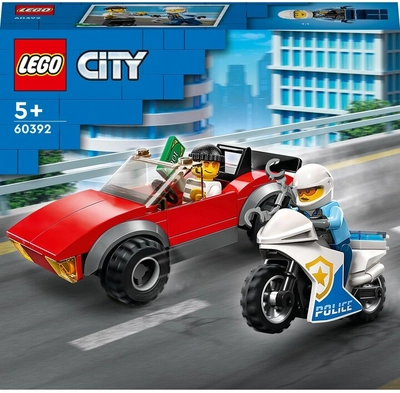 Set LEGO® City 60392 Car chase with dirt bike, 59 pjesë