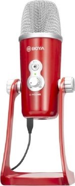 Mikrofon USB Boya BY-PM700R, kondensator, 24-bit 48 kHz, i kuq