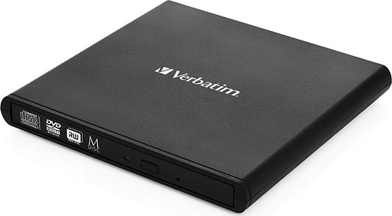 [OUTLET] Disk i jashtëm Verbatim DVD/CD, USB, i zi