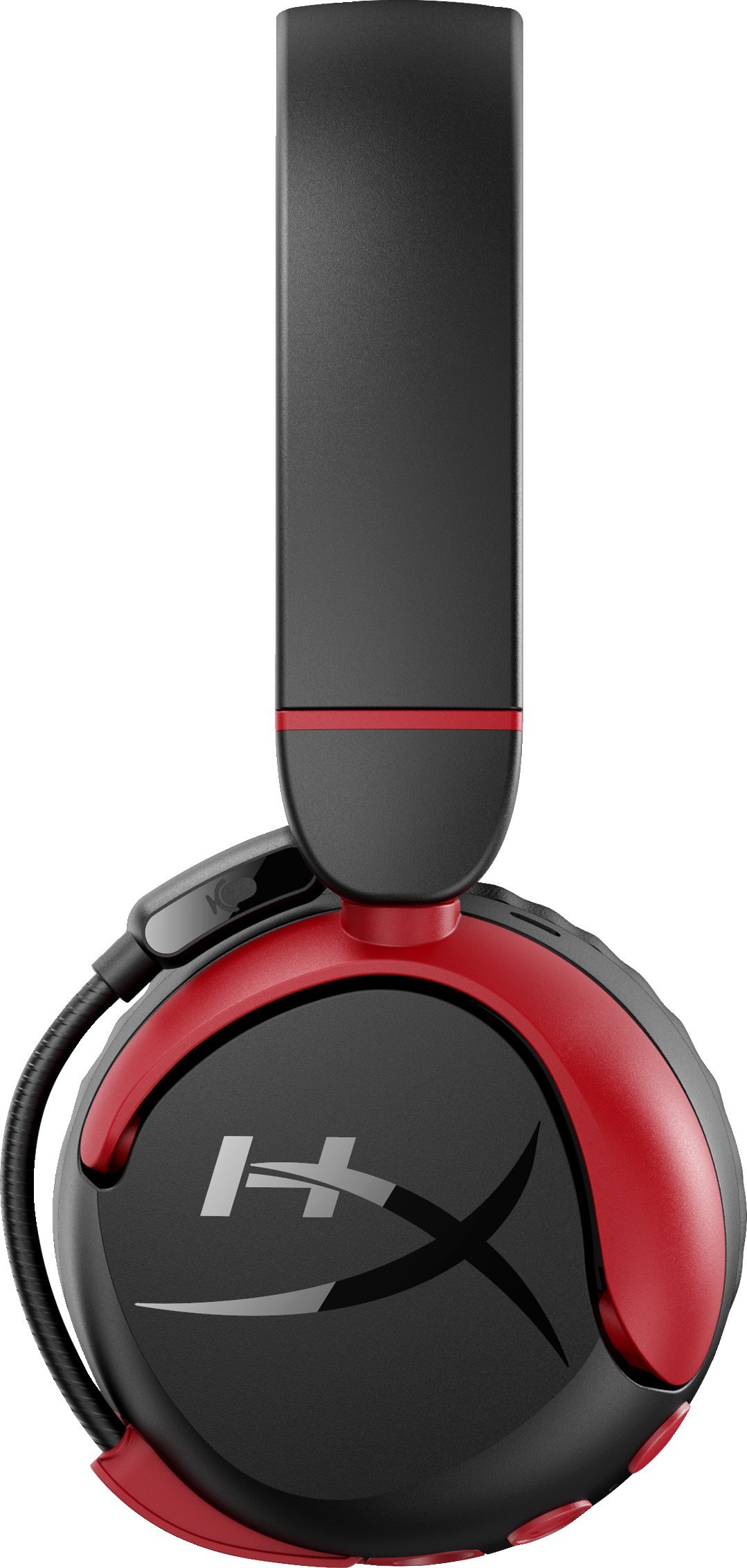 Kufje gaming pa tela HyperX Cloud Mini, për fëmijë, i zi
