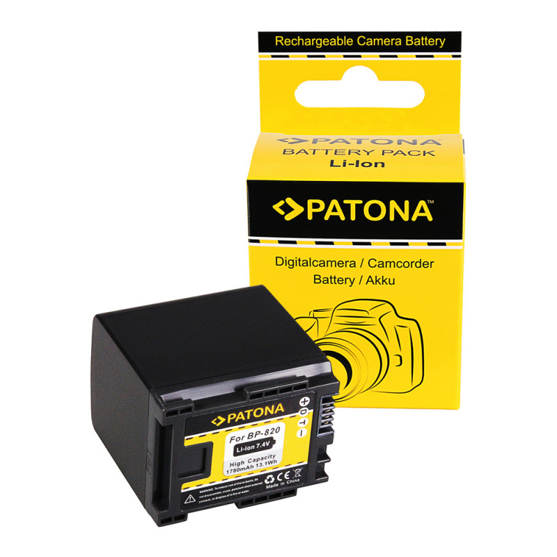 Bateri PATONA për Canon BP-820