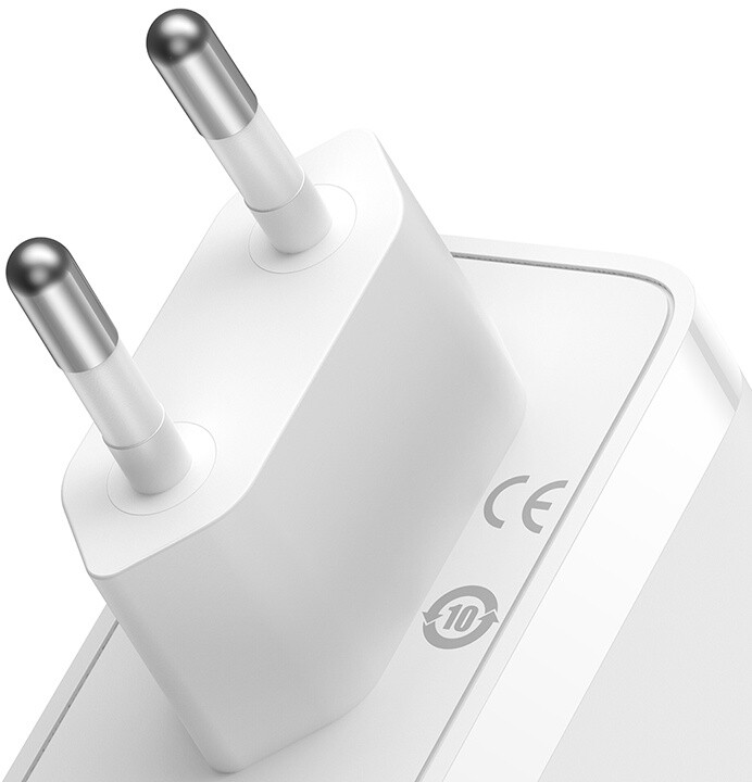 Karikues Baseus GaN5 Pro, 2x USB-C, USB-A, 140W, i bardhë