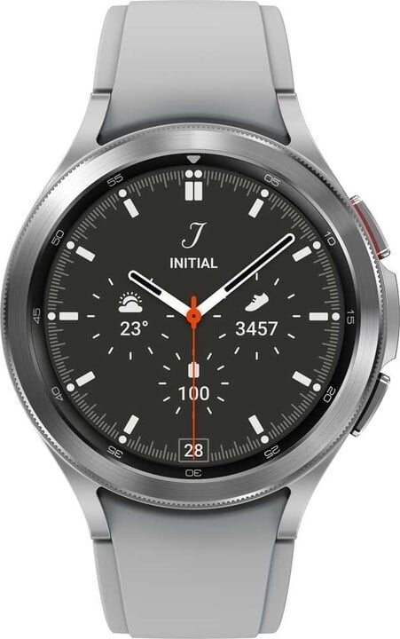 Orë smart Samsung Galaxy Watch4 Classic 46mm, e argjendtë