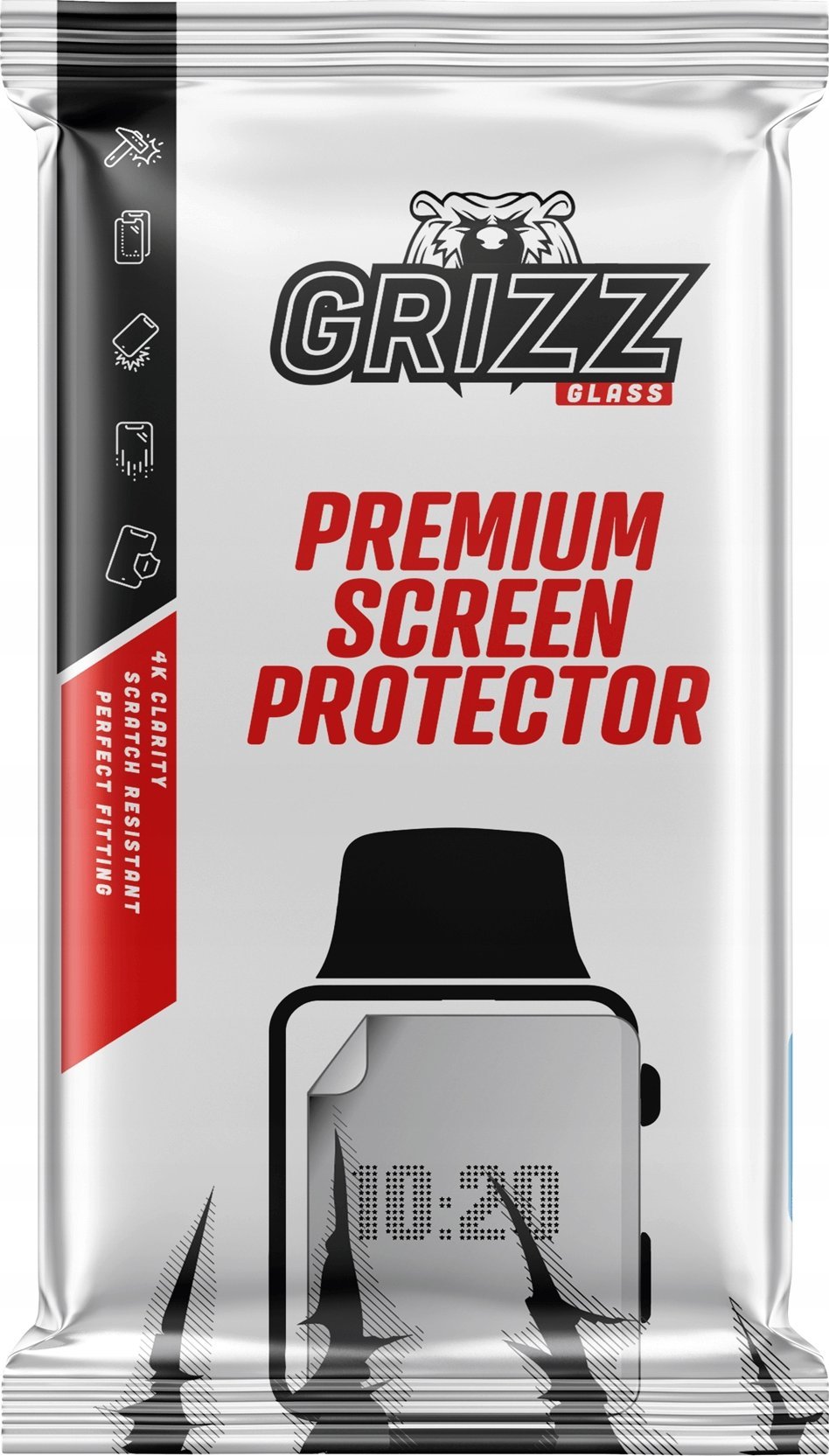 Film mbrojtës mat GrizzGlass për Samsung Galaxy Watch 5 Pro, set 2 copë, transparent