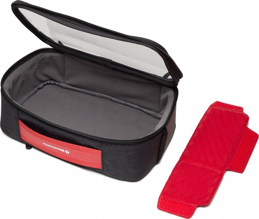 Organizues aksesorësh Manfrotto Pro Light Tech Organizer M, me ndarje M Guard, panel transparent, gri