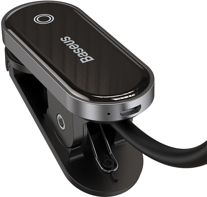 Llambë me kapëse Baseus, LED, 3W, e zezë