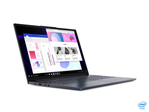 Laptop Lenovo Yoga Slim 7 15ITL05, 15.6'', Intel Core i7, 8GB RAM, 1TB SSD, Intel Iris Xe Graphics, i hirtë
