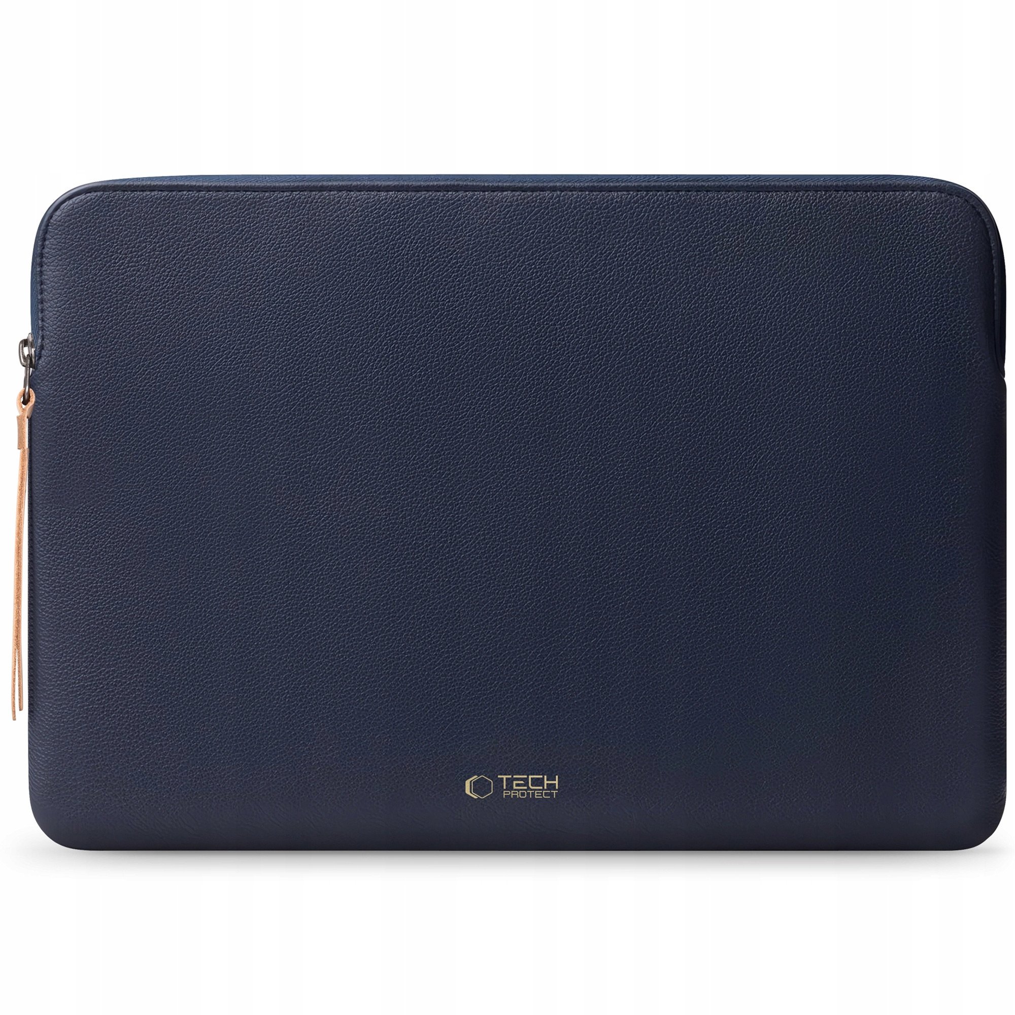 Çantë laptopi Tech-Protect Fleece, 13-14", mbyllje me zinxhir, blu