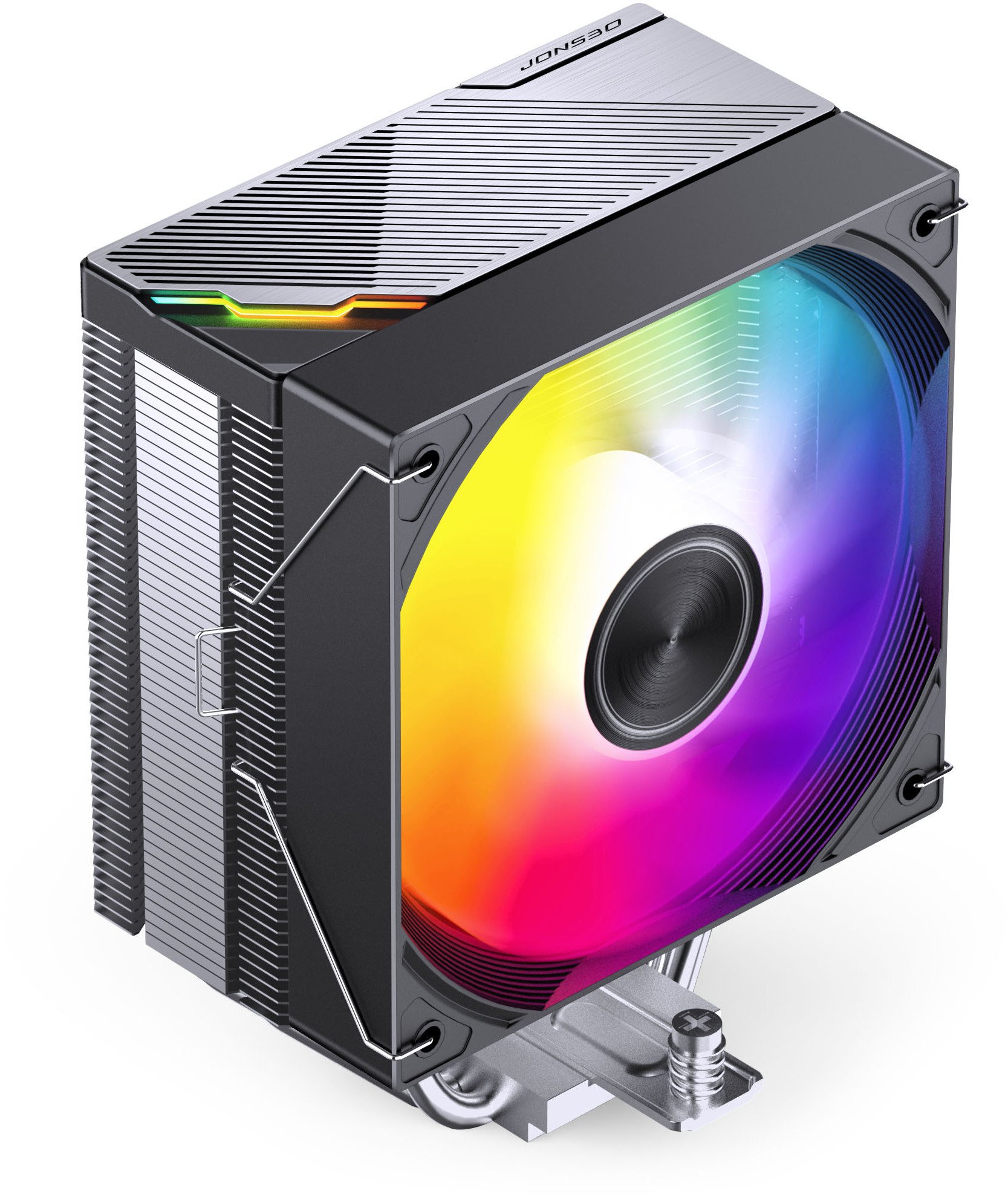 Ftohës CPU Jonsbo CA40, 120mm, PWM RGB, i zi