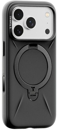 Mbrojtëse telefoni Torras Ostand R Fitness Series, për iPhone 17 Pro, MagSafe, e zezë