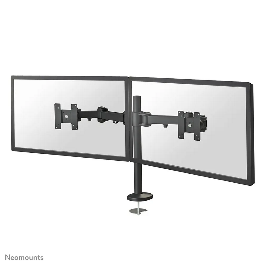 Mbajtëse tavoline për monitorë Neomounts FPMA-D960DG, për 2 monitorë, 10"-27", e zezë