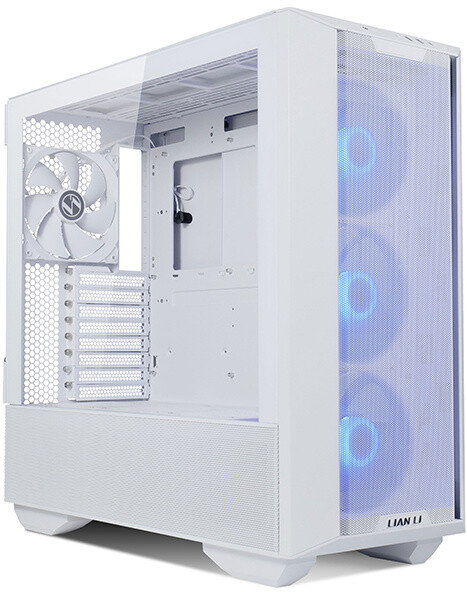 Kasë kompjuteri LIAN-LI LANCOOL III, me xham, RGB, e bardhë
