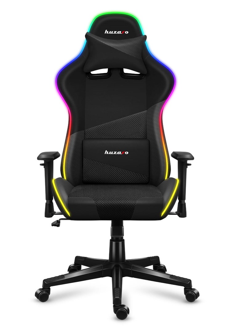 Karrige lojërash Huzaro Force 6.2, 130kg, e zezë