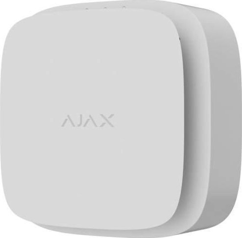 Detektor monoksidi karboni Ajax FireProtect 2 RB, pa tela, alarm zanor, i bardhë