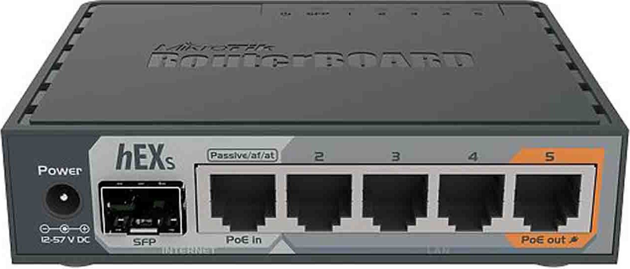 Ruter MikroTik hEX S RB760IGS