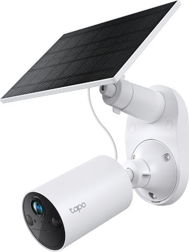 Kамера за безбедност TP-Link Tapo C410 Kit, 2K 3MP, без кабел со соларен панел, IP65