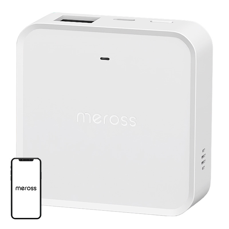 Qendër Meross MSH450MA WiFi Gateway, Matter, Ethernet, e bardhë