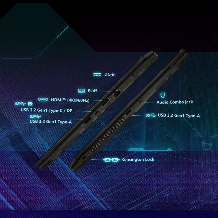 [OUTLET] Laptop MSI Cyborg 15 A12VF-080CZ, 15.6", Intel Core i5, 16GB RAM, 512GB SSD, NVIDIA GeForce RTX 4060, i zi