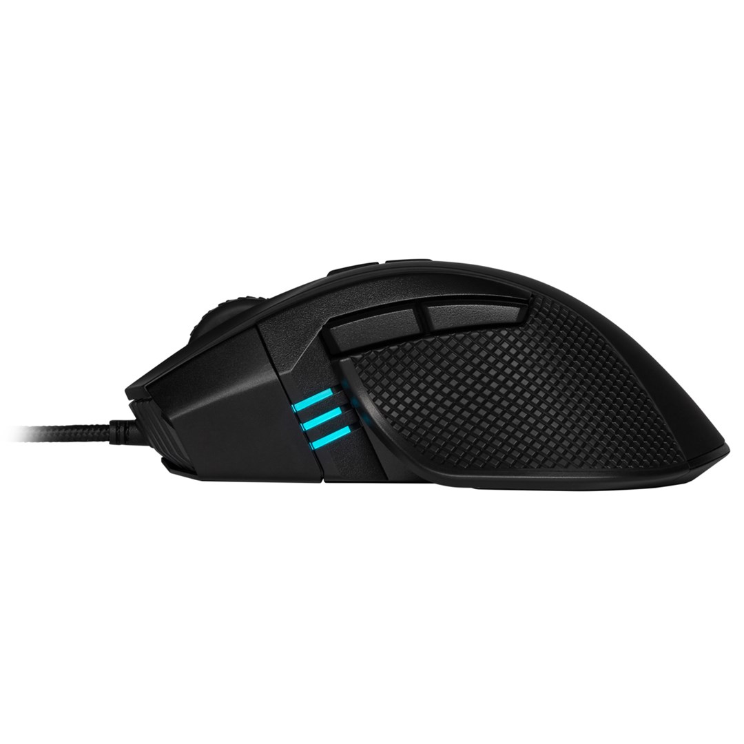 Maus gaming Corsair IRONCLAW RGB, me kabllo, optik, i zi