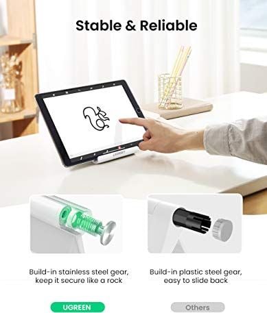 Mbajtëse tavoline Ugreen, për telefon dhe tablet, e bardhë
