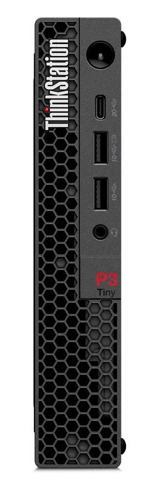 PC desktop Lenovo ThinkStation P3 Tiny Gen 2, Intel Core Ultra 7, 32GB RAM, 512GB SSD, i zi