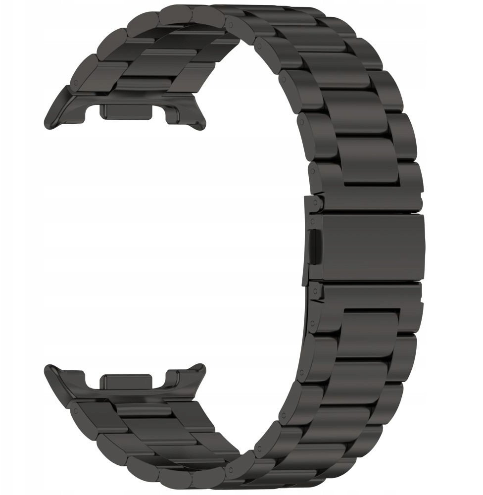 Rrip ore Tech-Protect Stainless Steel për Samsung Galaxy Watch 8 8 Classic, çelik inox, i zi