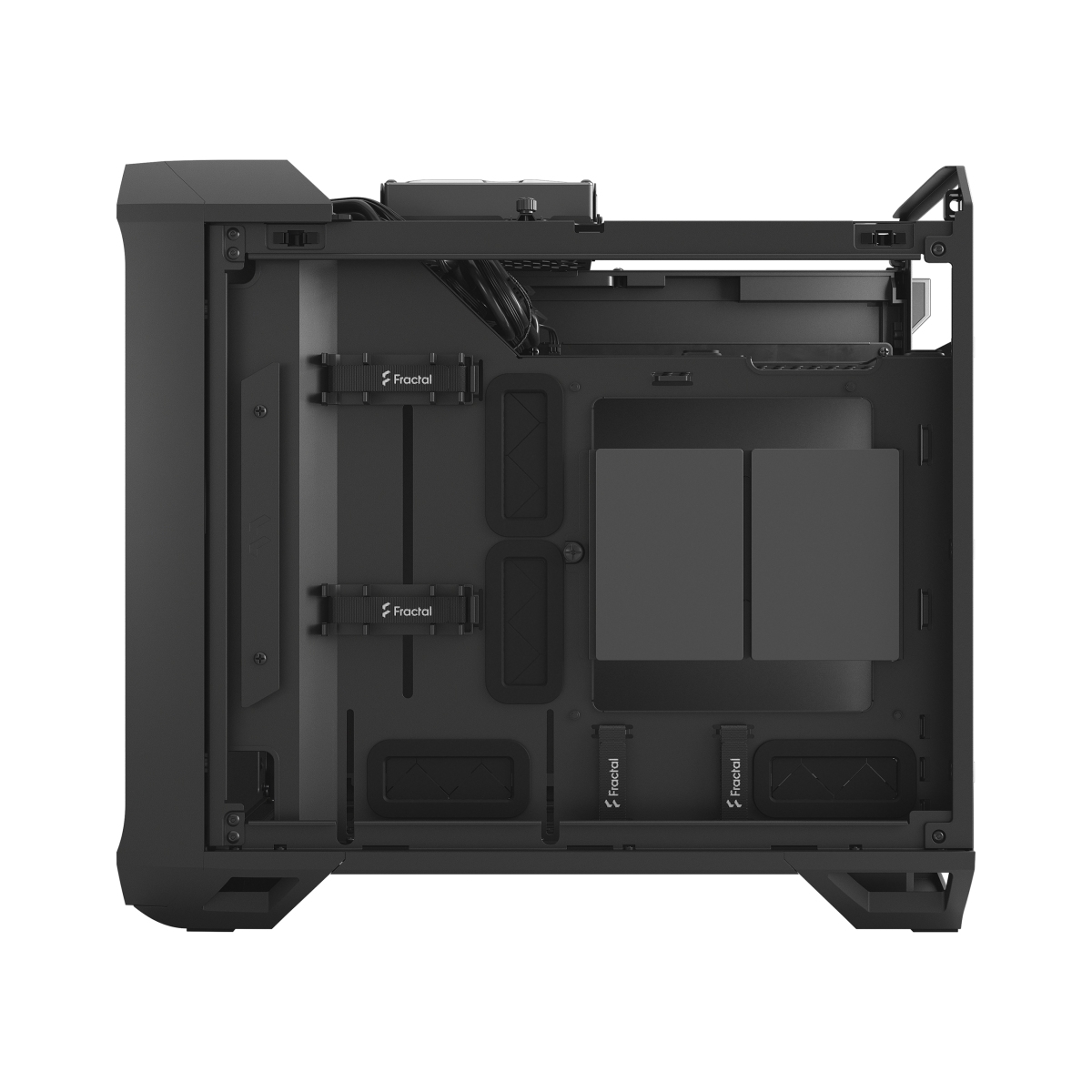 Kasë Fractal Design Torrent Nano Black Solid, e zezë