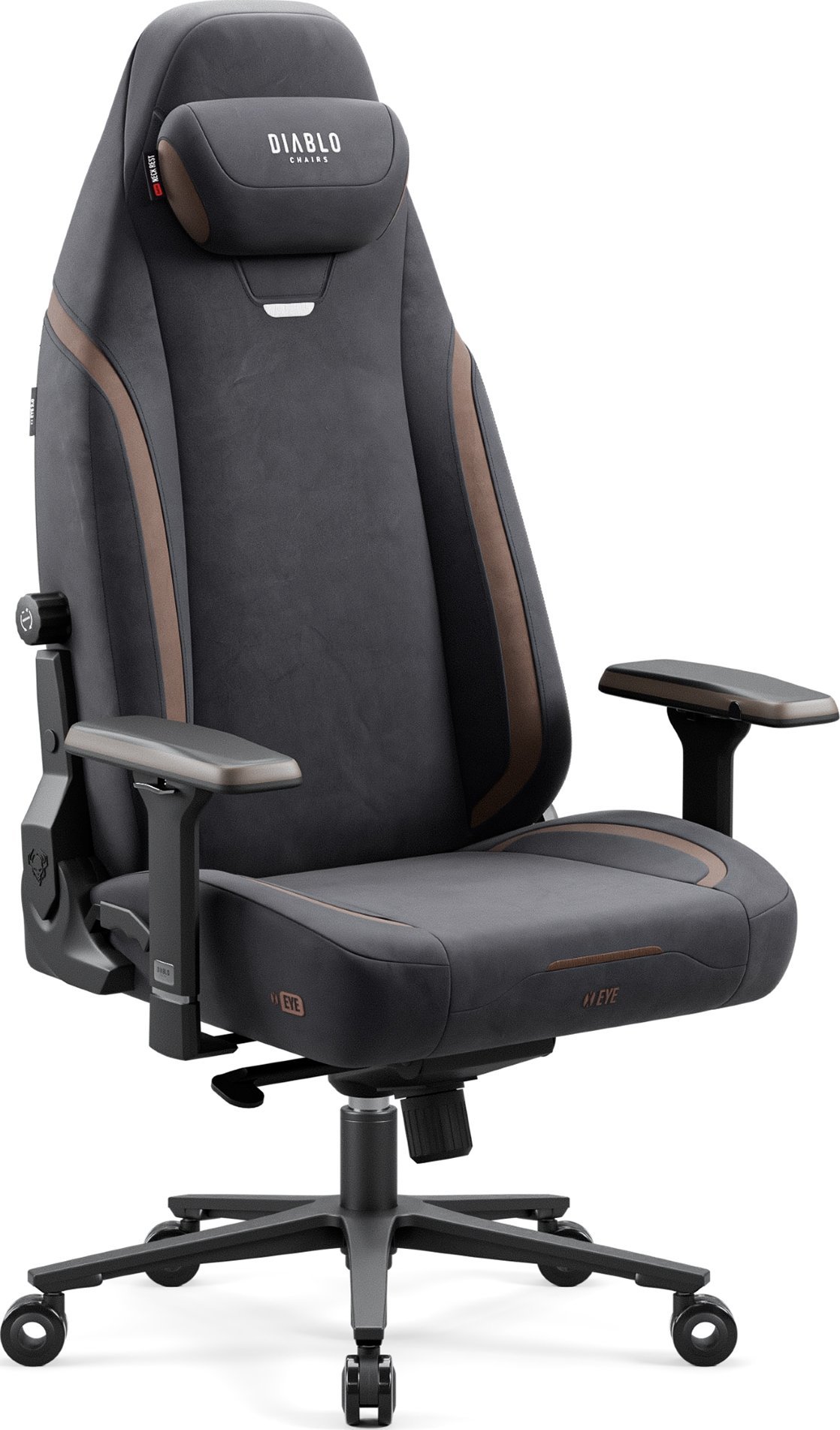 Karrige gaming Diablo Chairs X-Eye, ergonomike, e zezë