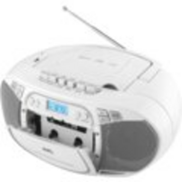 Radio JVC RC-E451W, e bardhë