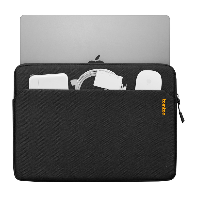 Çantë laptopi Tomtoc Light A18, 14-15", xhep i përparmë, e zezë
