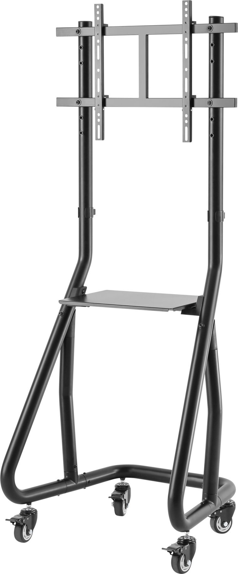 Karrucë TV InLine TV Cart, për LED 37"-80", 80kg, e zezë