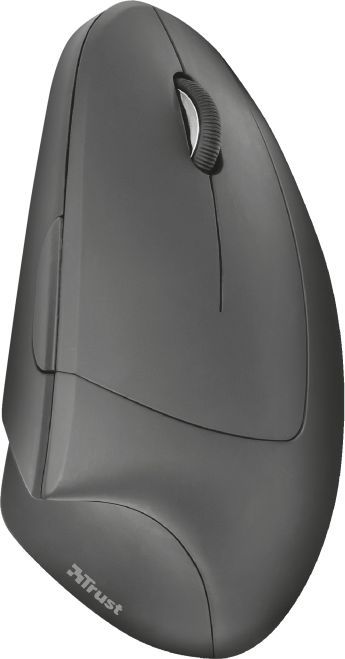 MOUSE ERGONOMIC WIRELESS TRUST VERTO BLACK 3