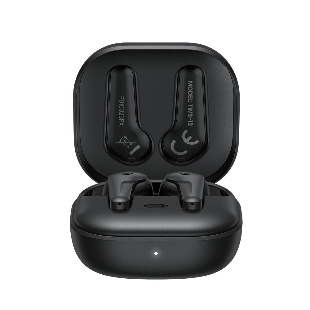 Kopчиња за уши Savio TWS-12, Bluetooth 5.3, ANC, црни