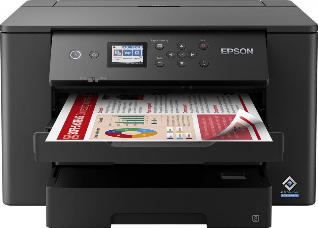 Printer Inkjet Epson WorkForce WF-7310DTW (C11CH70402), A3, 4800 x 2400 DPI, WiFi, A3, i zi
