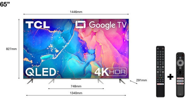 Televizor TCL 65C635, 65" (164cm), 4K UHD, i zi