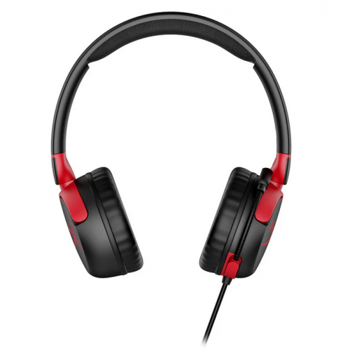 Kufje gaming HyperX Cloud Mini, me kabëll, për fëmijë, kuqe e zezë