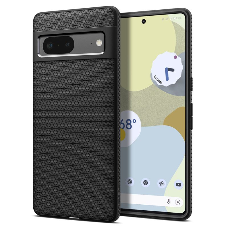 Mbështjellëse për Google Pixel 7 Spigen Liquid Air, e zezë