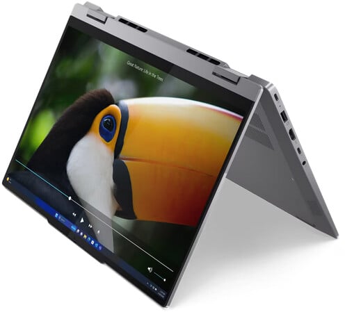 Лаптоп Lenovo ThinkBook 14 2-in-1 G4 IML, 14", Intel Core Ultra 7 155U, 32GB RAM, 1TB SSD, Intel Arc, Сив